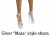 Silver "Mara" style shoe