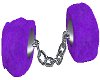 Purple Design Handcuffs