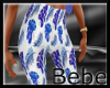 Tropical Blue Bike short