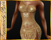I~Gold Sequin Gown