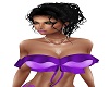 purple summer ruffl top