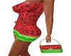 watermelon bite purse