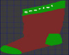 Scarlet xmas stocking