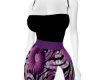 Purple Snake Dress