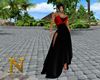 Black Red Outfit