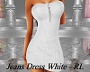 Jeans Dress White - RL