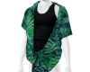 Beach Flannel x Vest Tat