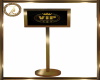 stand sign vip