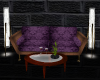 Wine Color Seating Set
