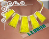 Yellow Jewelry Set E-N-B