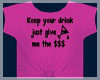 KEEP YOUR DRINK PINK
