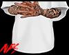 NPS | WHITE TEE + TATS