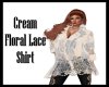 GBF~Floral  Lace Shirt