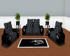 Hot Animated Black sofa
