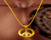 ![M]Gold Peace Symbol