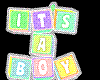 its a boy: sticker1
