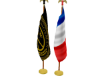 Bandeiras King e Franc