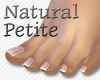 Natural Petite Bare Feet