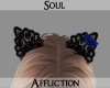 Cat Ears/Bow-Blue