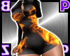 Animated Fire Bodysuit/B