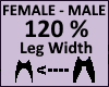 Leg Thigh Scaler 120%