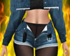 Blue Open Shorts 18