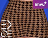 Brown Plaid SKirt