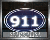 (SL) Neon 911 Sign
