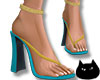 0123 Blue Sandals