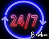 (B) 24-7 Sign Neon v1