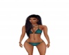 {LS} Teal Bikini