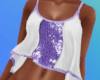 Purple Shimmer Tank Top