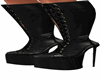 Spooky Black Boots