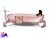 pink romance tub