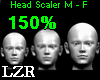Head Scaler M/F 150%