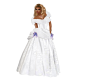 elegant white gown