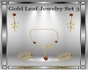 Gold Leaf Jewelry Set V3