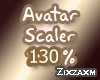 avatar scaler 130%
