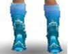 Light blu boots