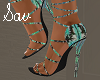ThighHighStrap-Mint/Choc