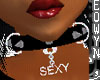 *E* Sexy studs collar