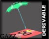 derivable beach umbrella