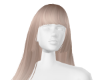 Straight Blonde Bangs