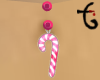 Candy Cane Belly Ring