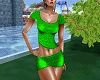 Green 2 piece outfit