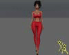 X♡A Set 2 Pieces Red