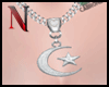 Moon Silver Necklace