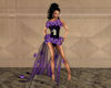 !Skeleton Dress Purple