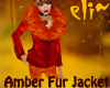 eli~ Amber Fur Jacket