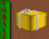 Gift Box YELLOW w/ bow